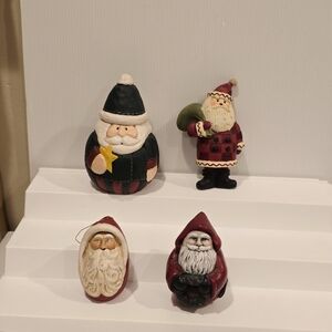 Santa Roly Polys. Figurine Set